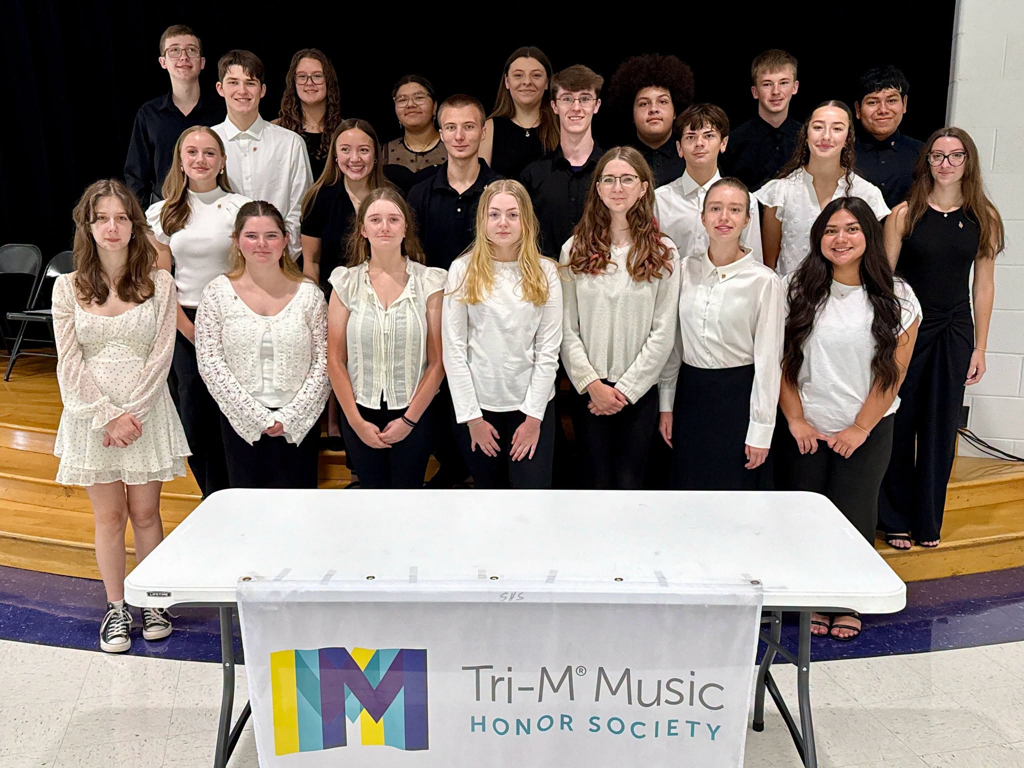 SHS Tri-M Music Honor Society Holds Induction Ceremony