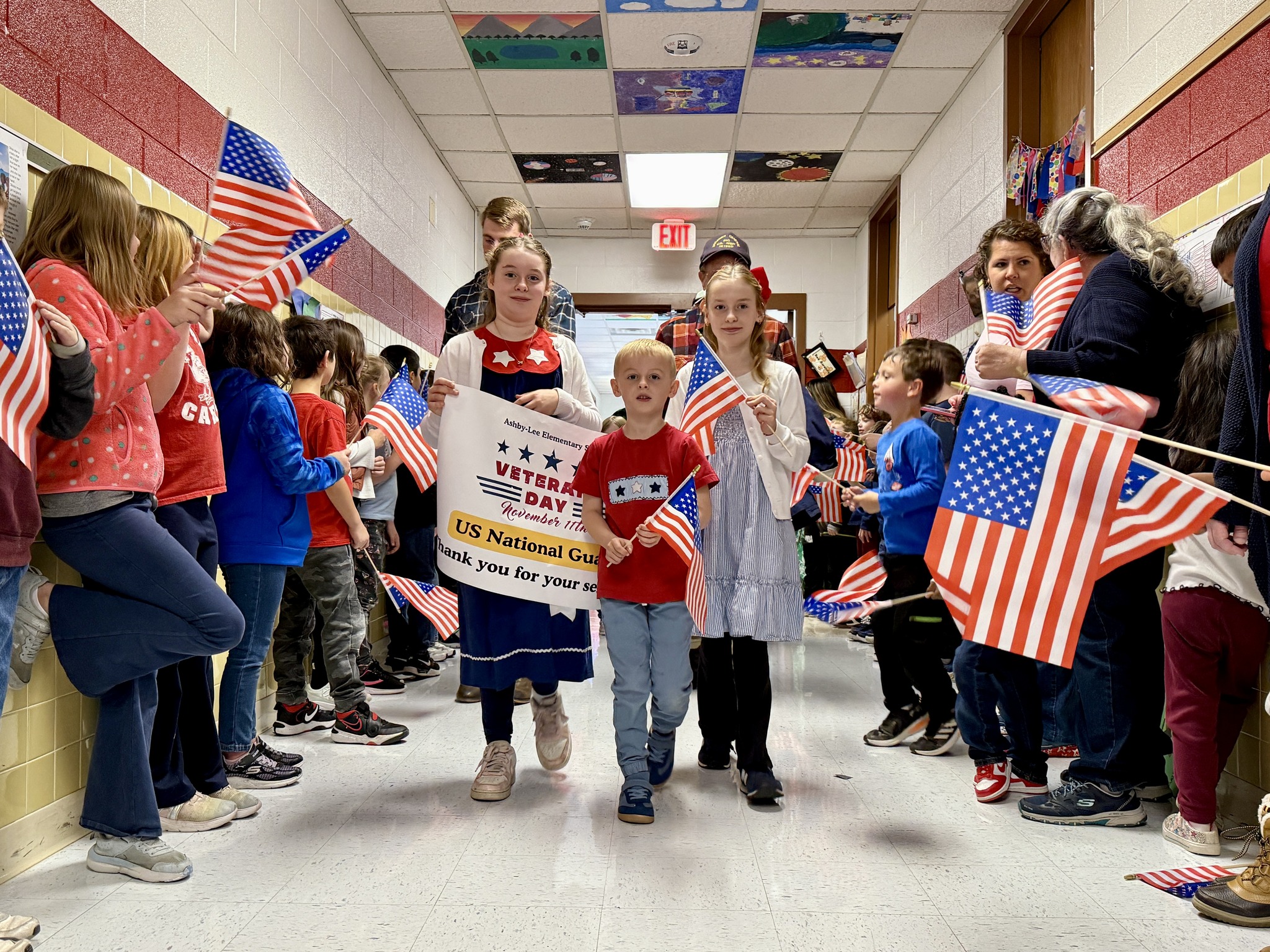 Ashby-Lee Celebrates Annual Veterans Day Parade