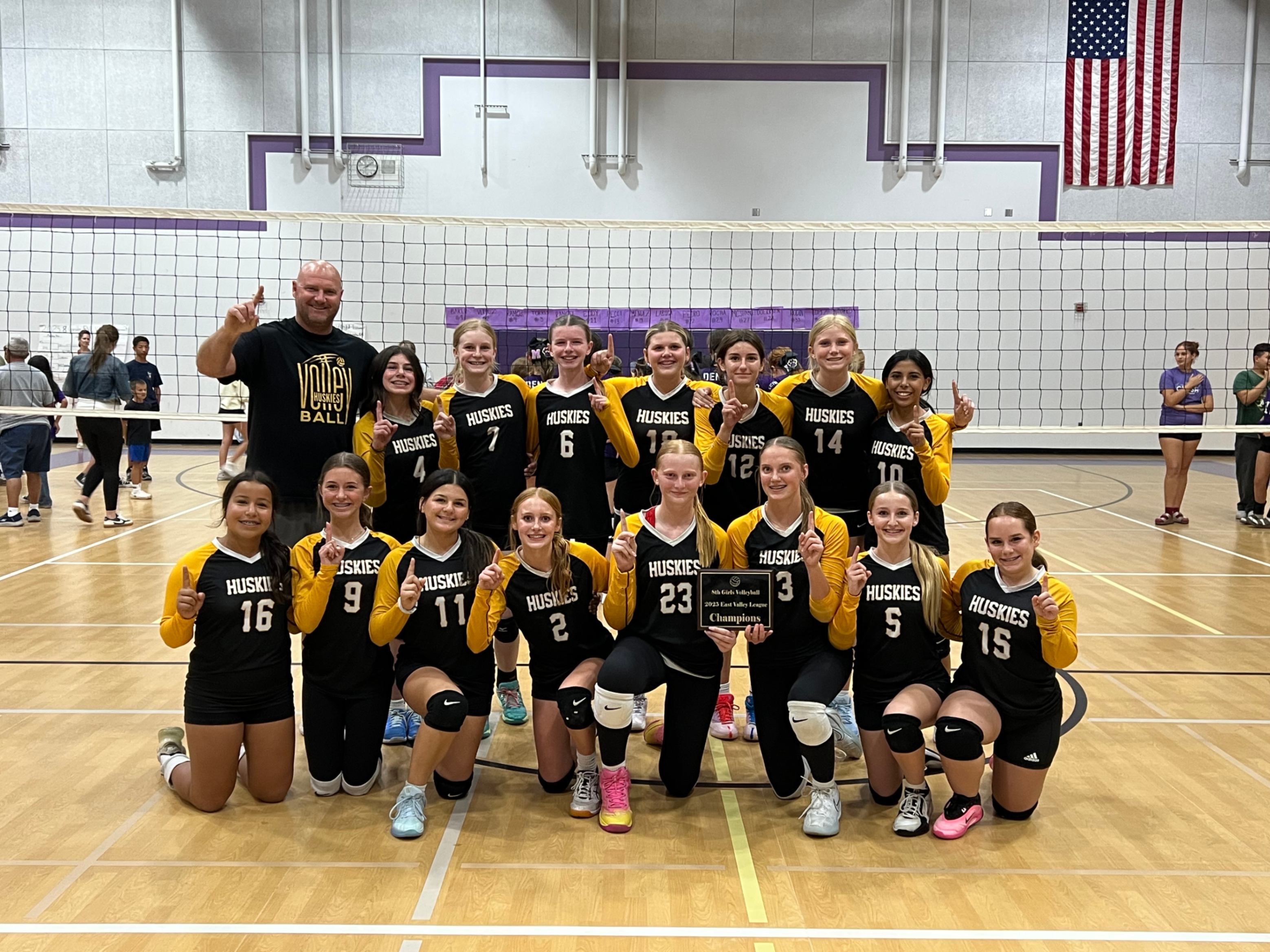 8th grade Volleyball Team