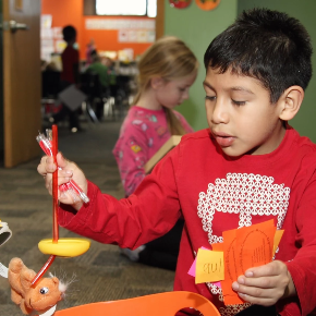 Image of student playing