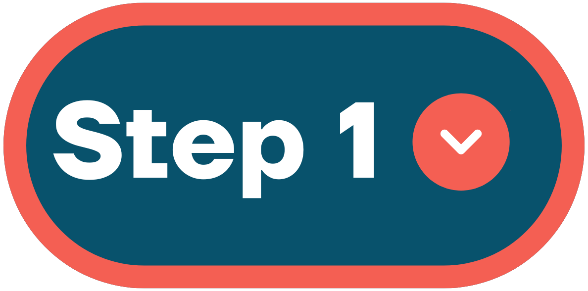 image of step 1 and arrow