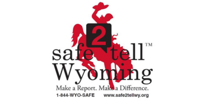 Safe2tell Wyoming logo