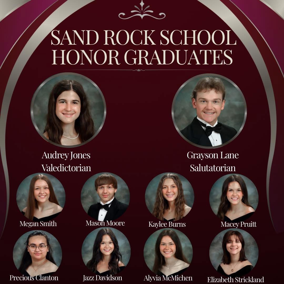 Sand Rock Honor Graduates
