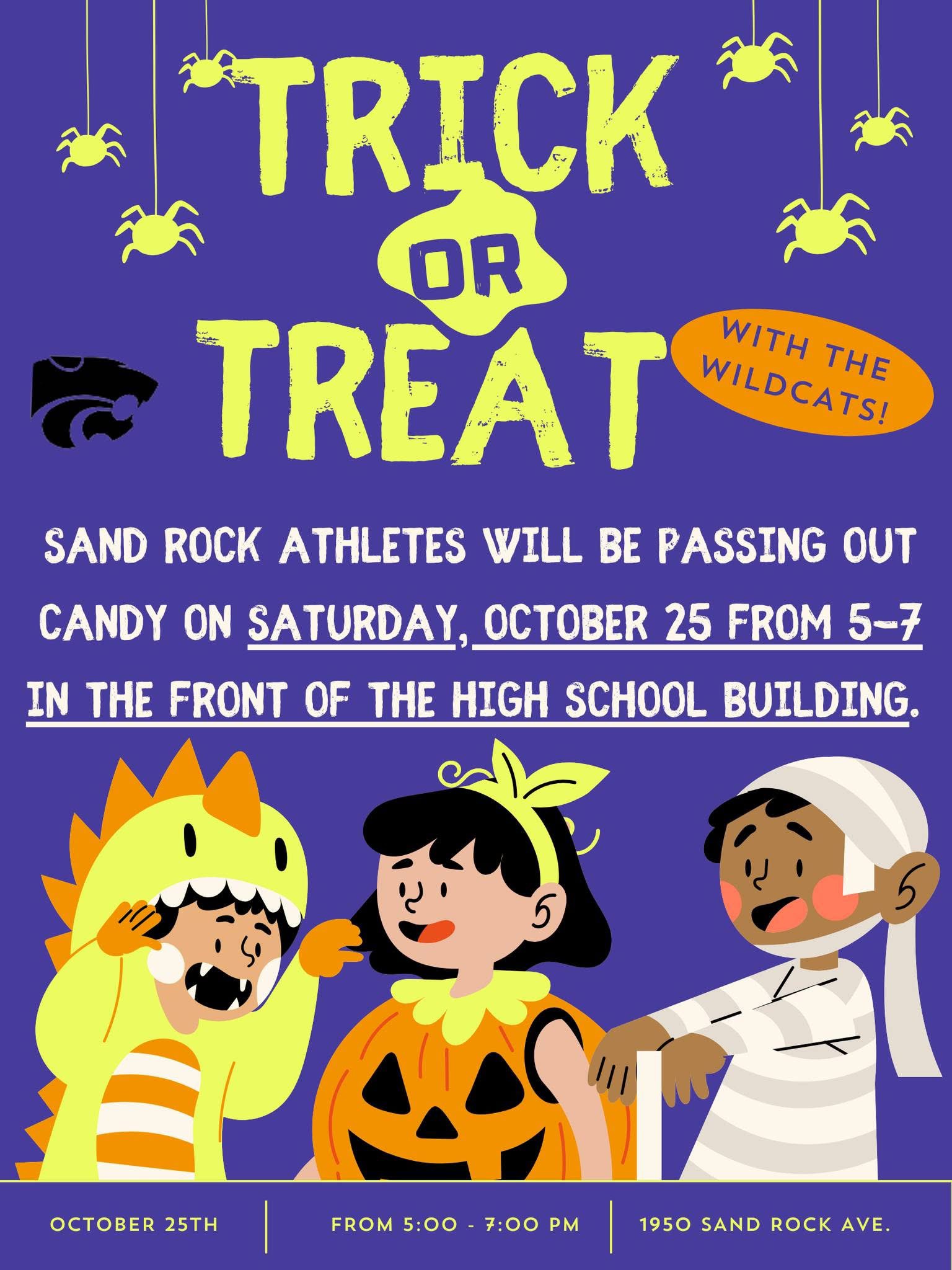 Trick or Treat Flyer