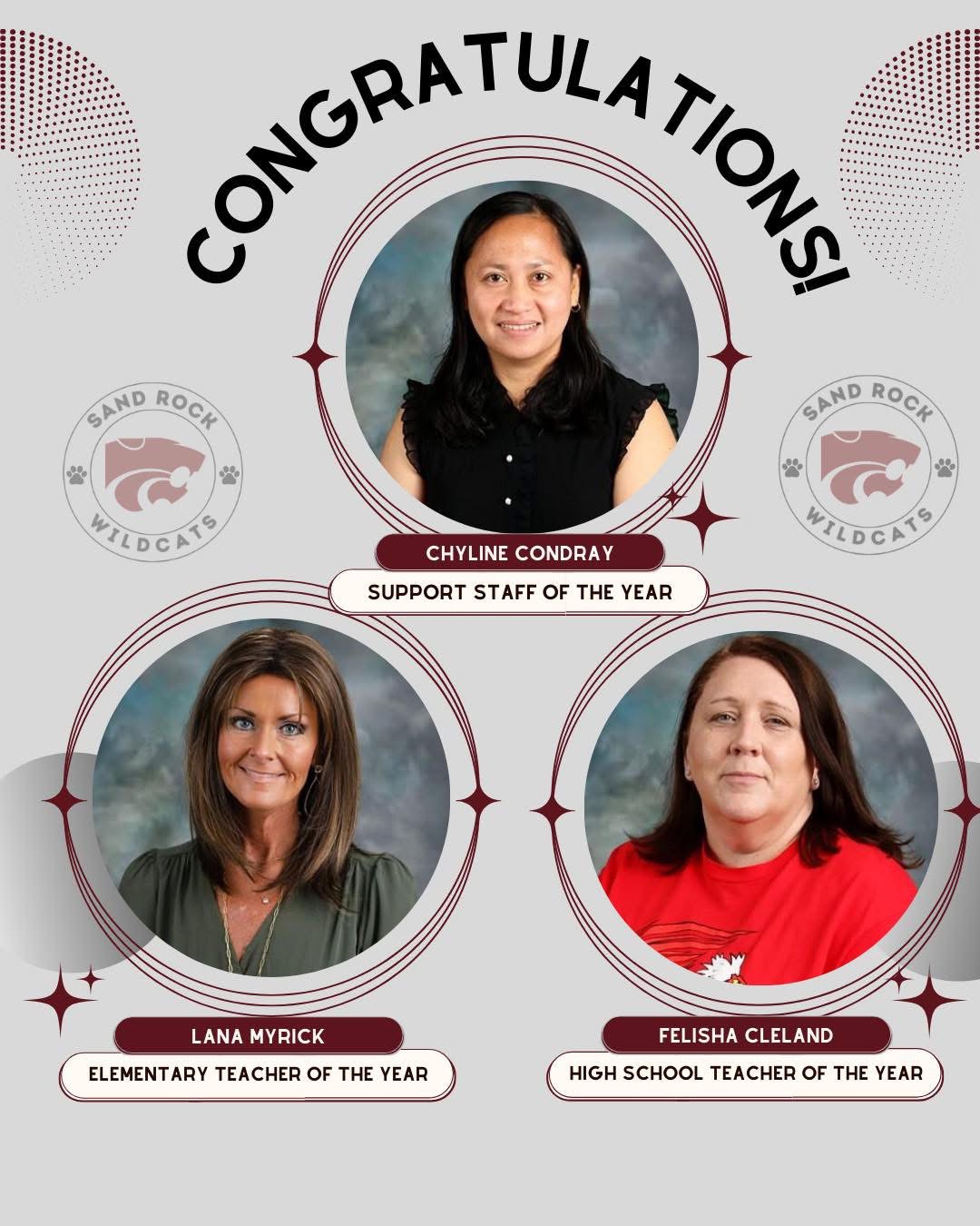 Teachers & Staff of the Year Flyer