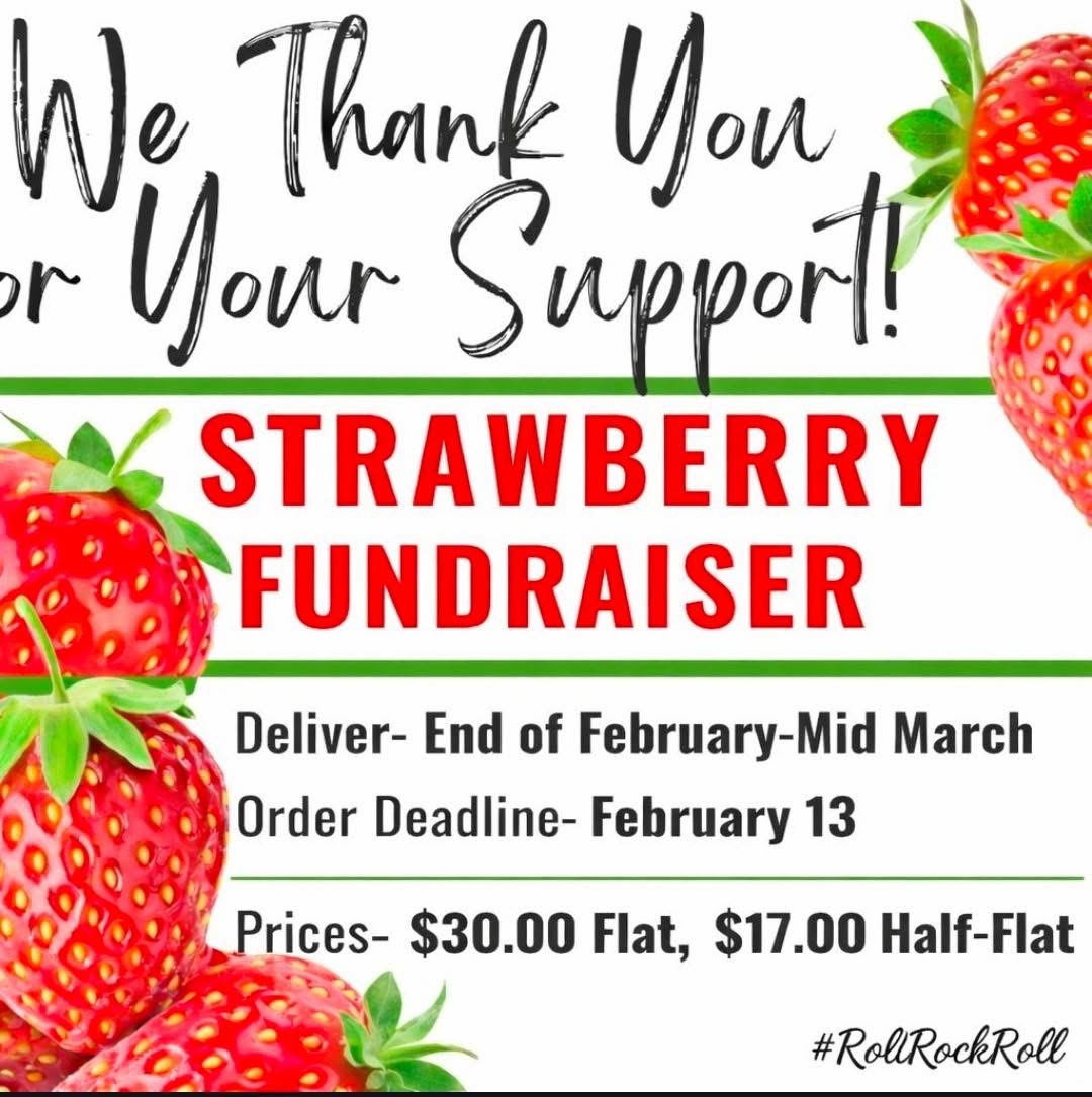 Strawberry Fundraiser Flyer