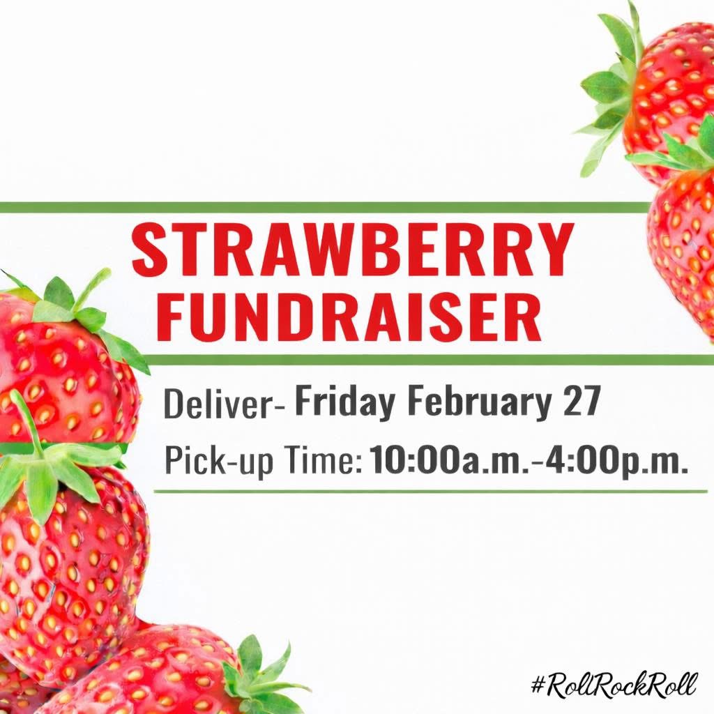 Strawberry Fundraiser Flyer