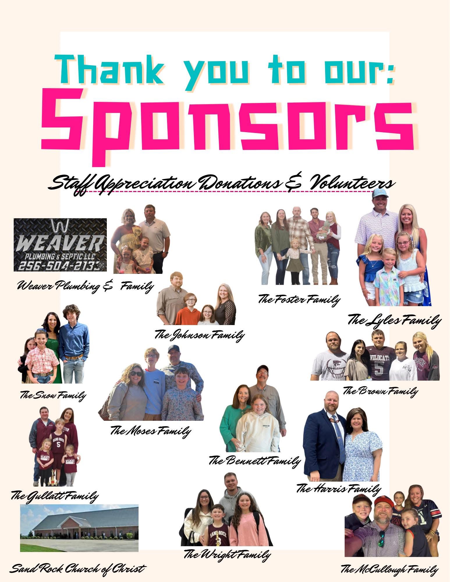Staff Appreciation Flyer