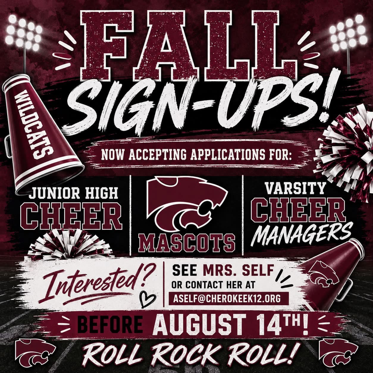 Cheer Sign Up Flyer