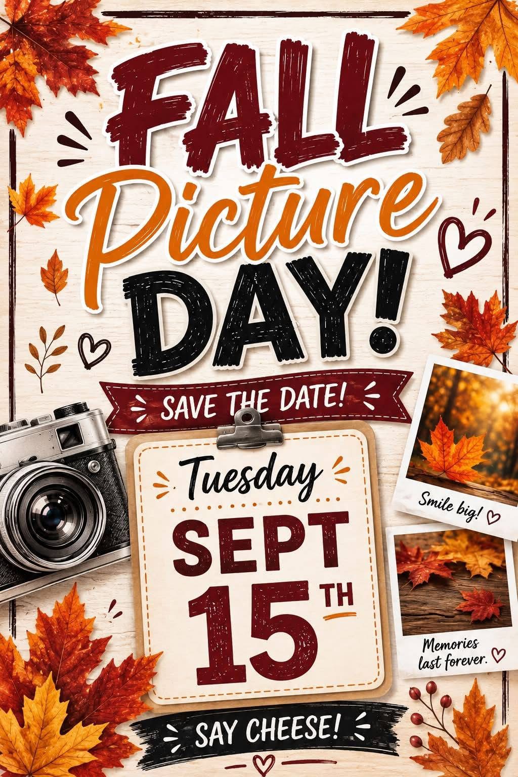 School Picture Flyer