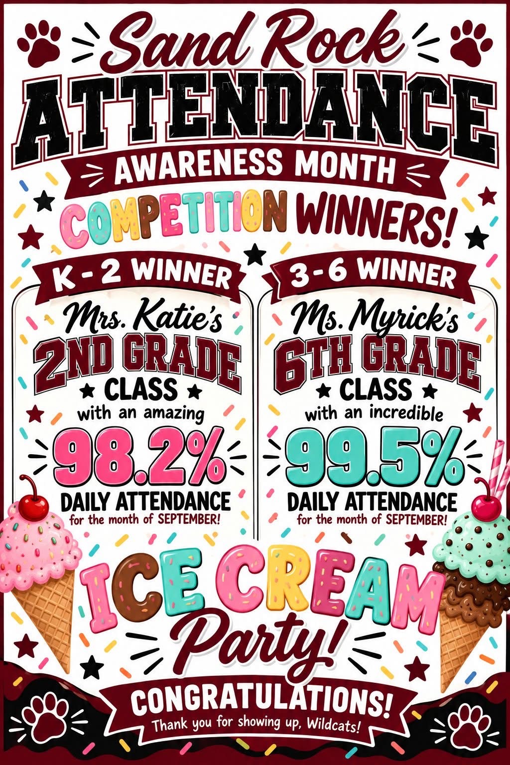 Attendance Flyer