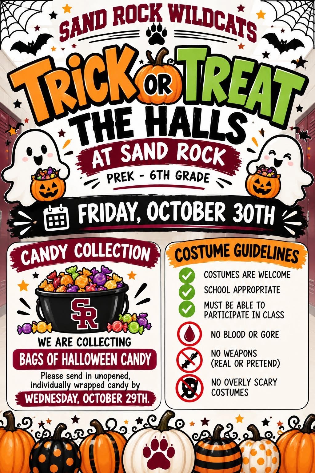 Trick or Treat Flyer