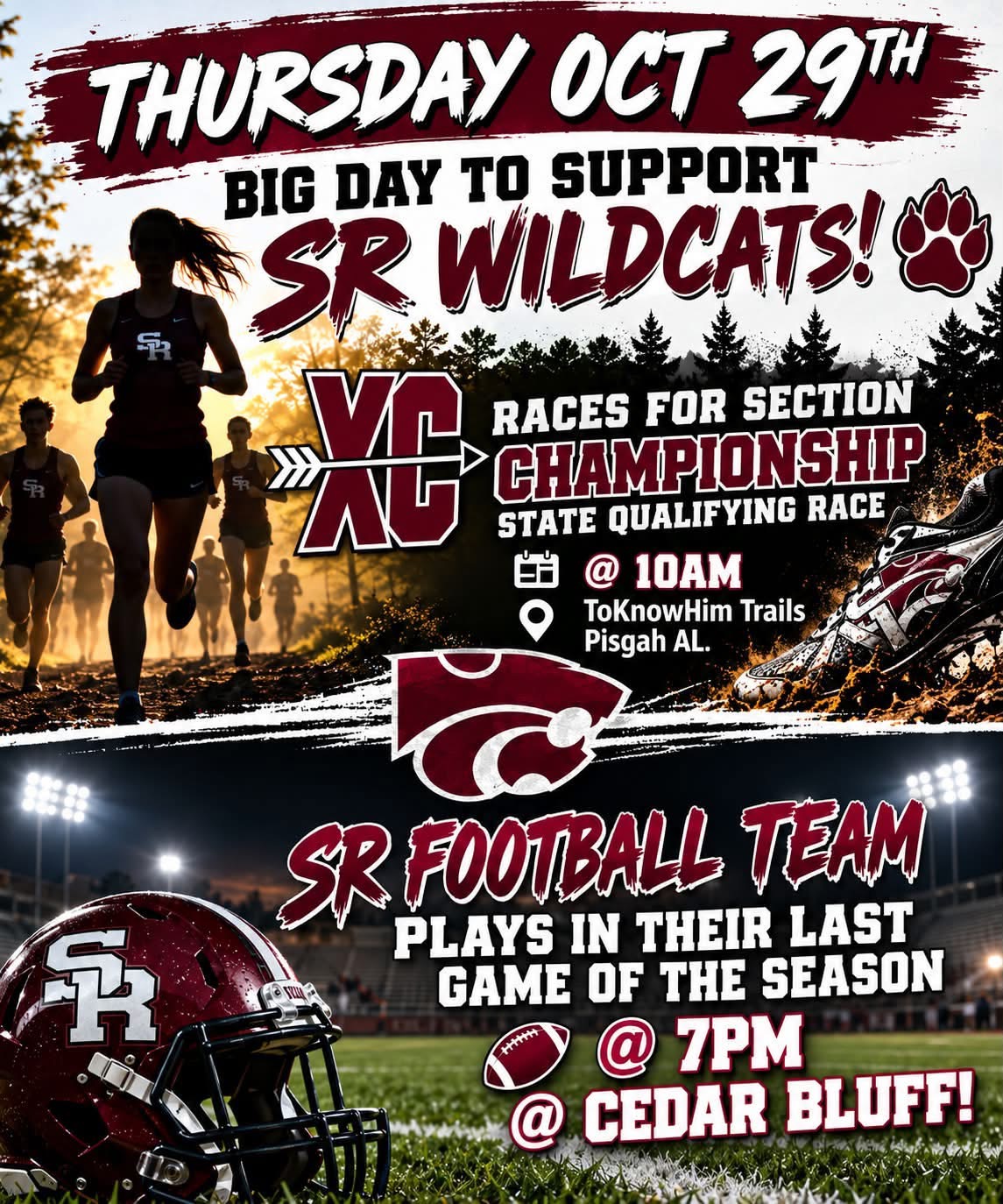 XC/Football Flyer
