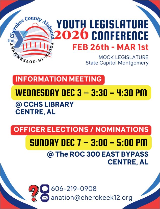 Youth In Government Flyer