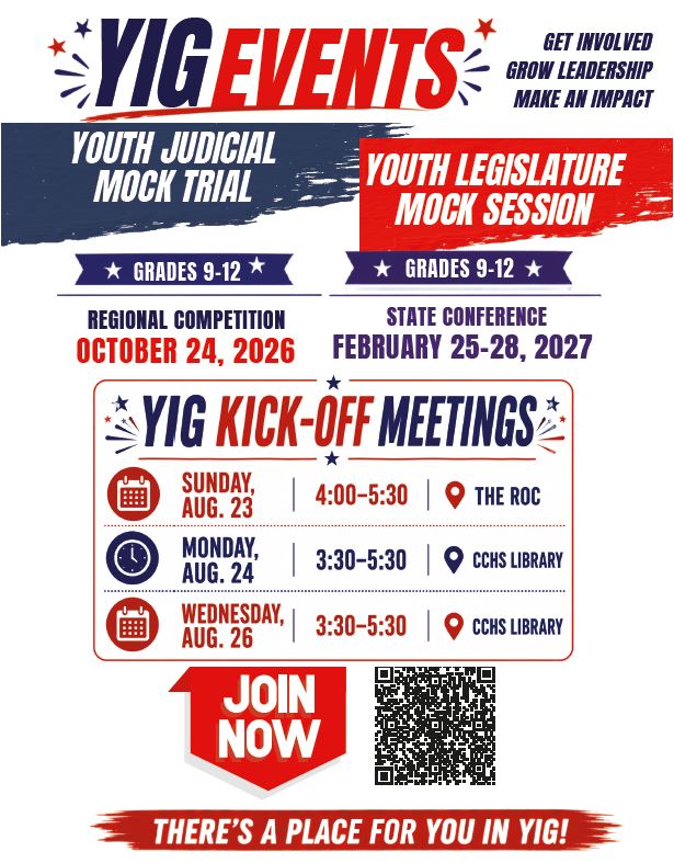 YIG Events Flyer