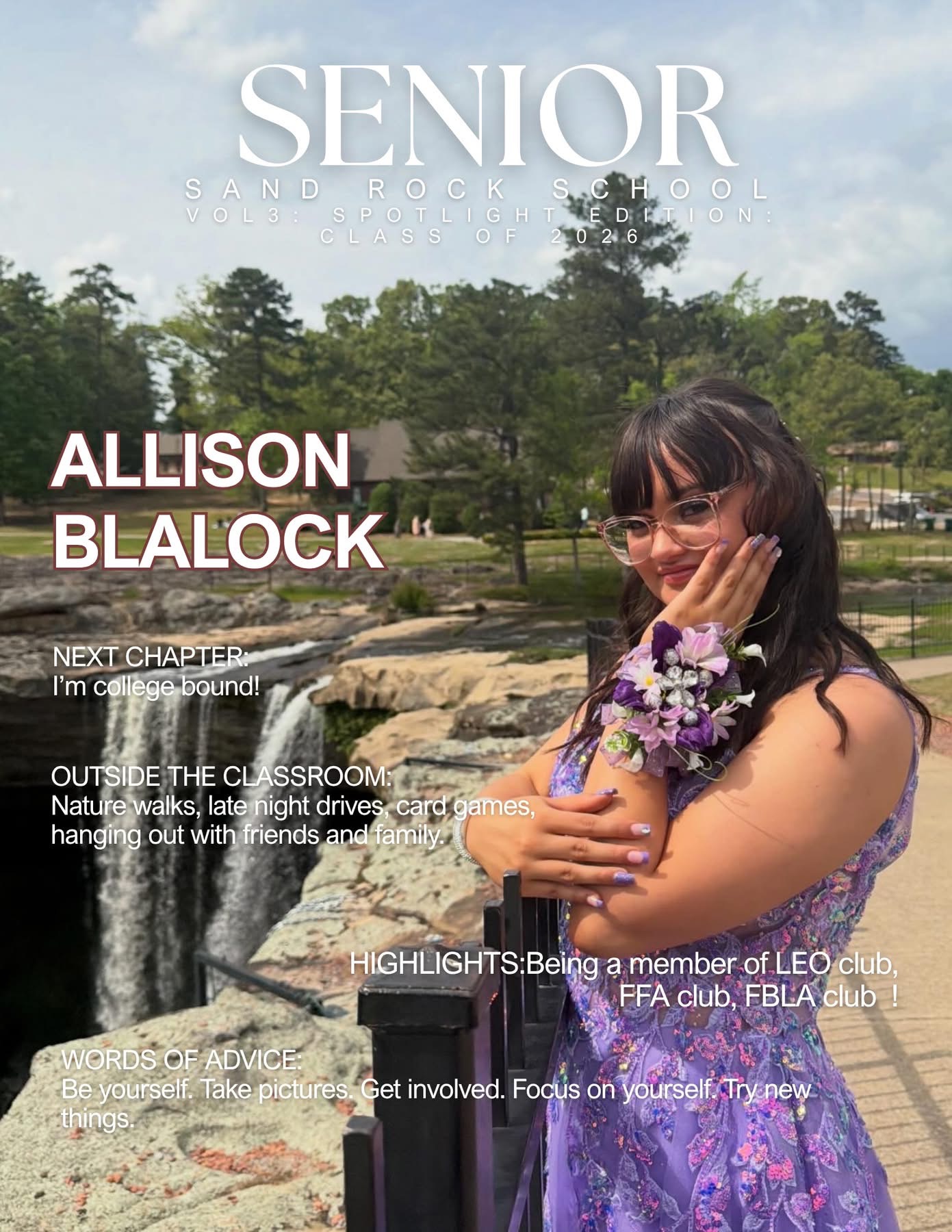 Senior Spotlight Flyer