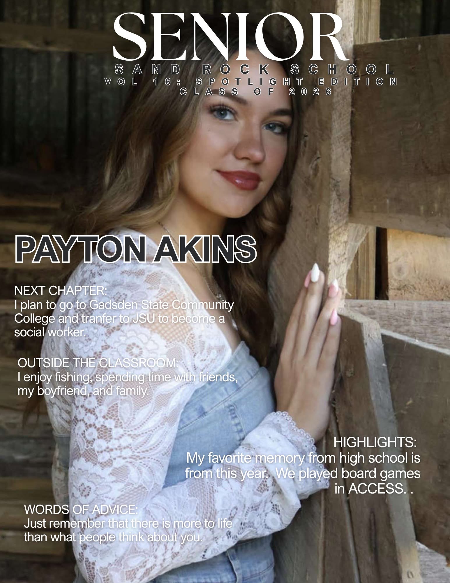 Senior Spotlight Flyer