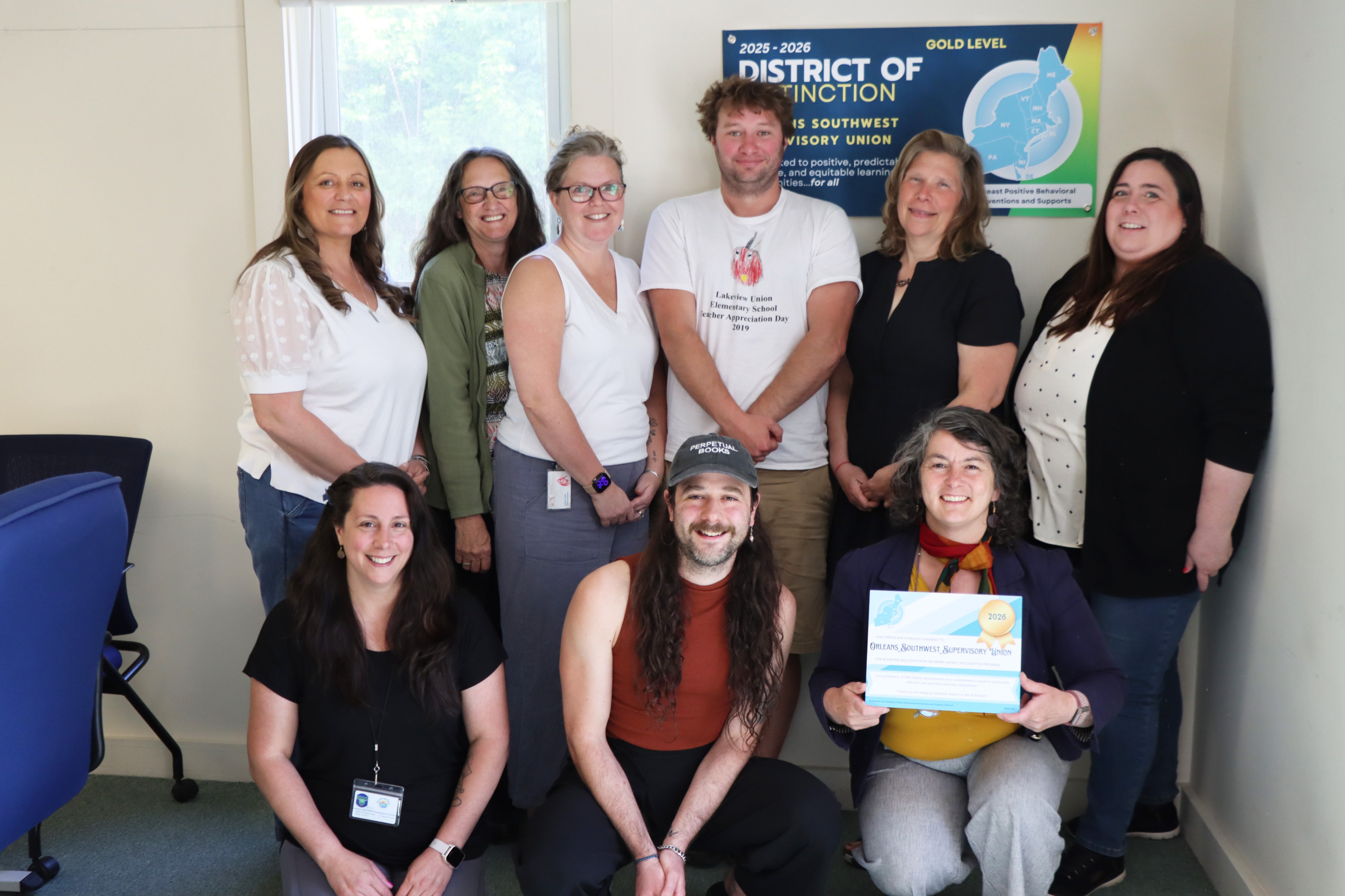 photo of PBIS coordinators