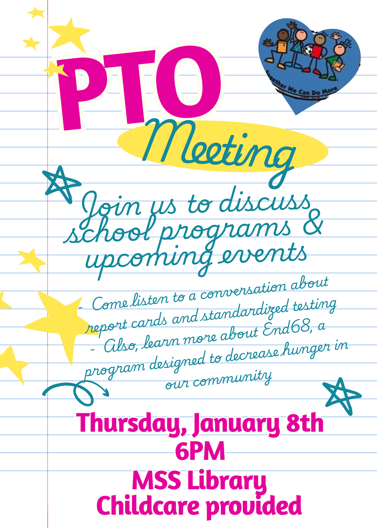 Jan 8 PTO meeting