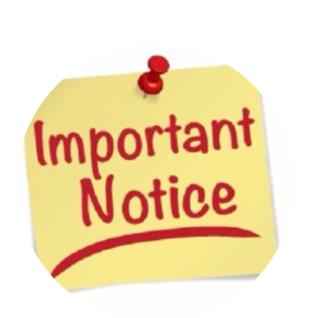 Notice pin up