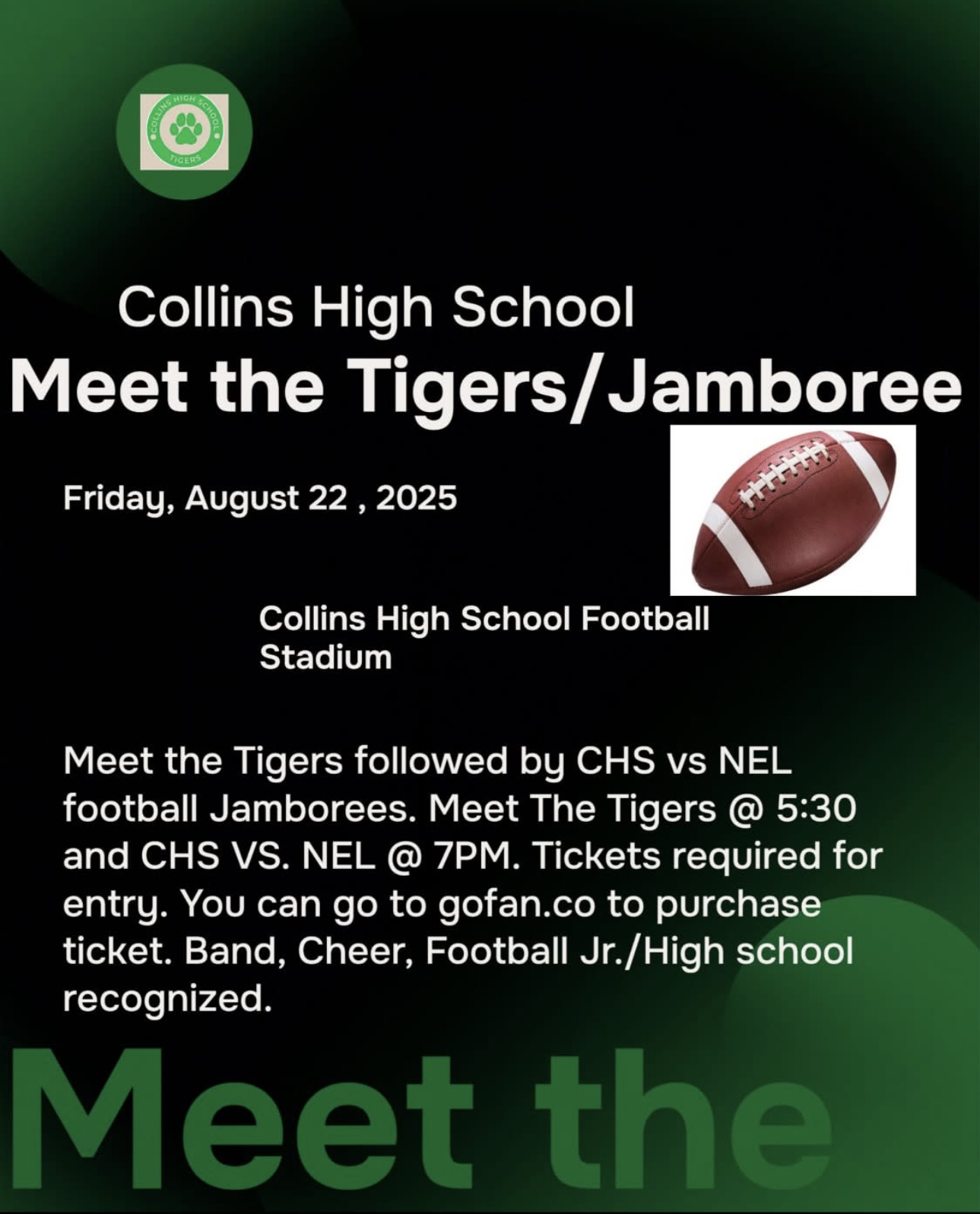 Meet the Tigers/ Jamboree