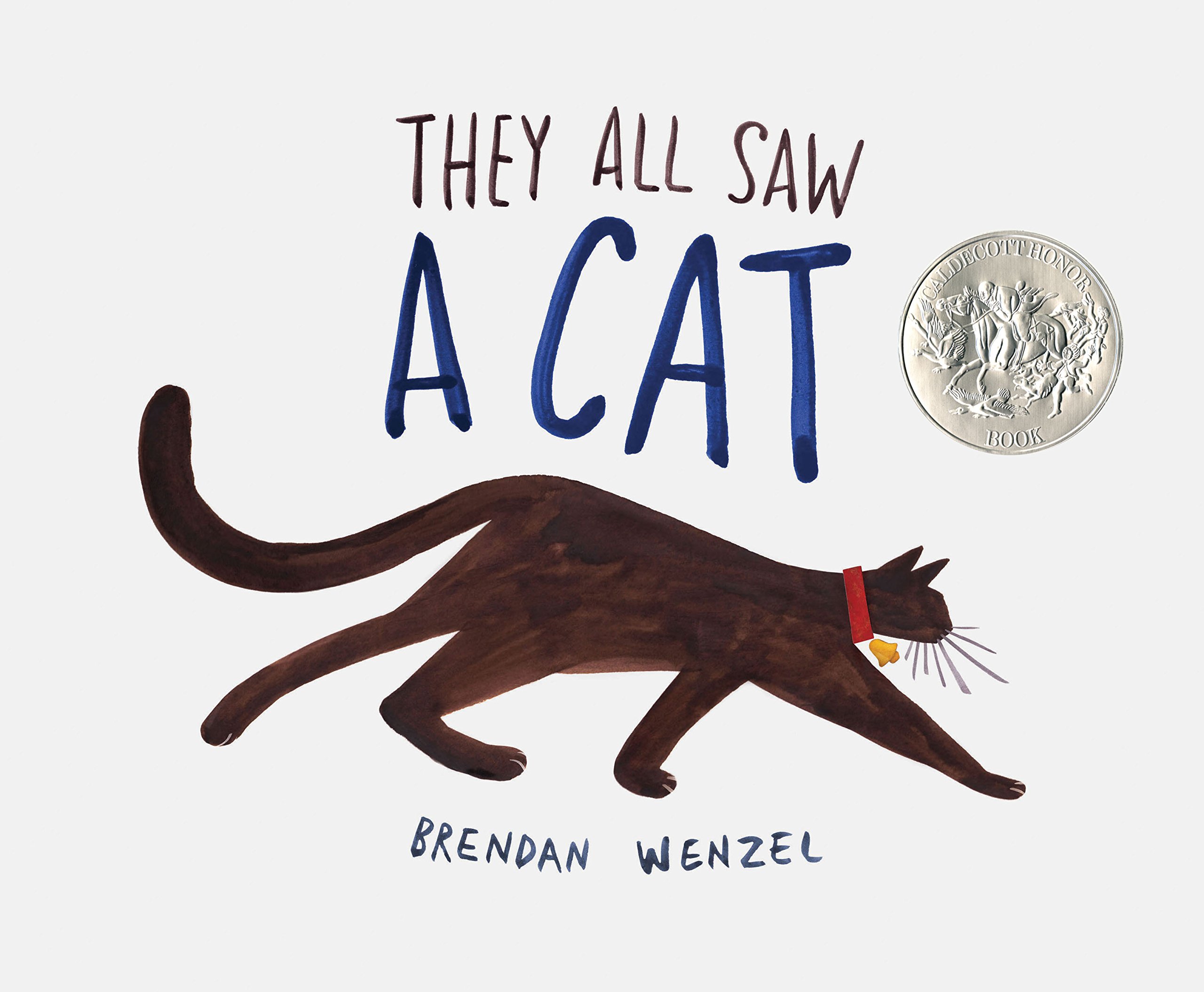 They All Saw a Cat by Brendan Wenzel book trailer