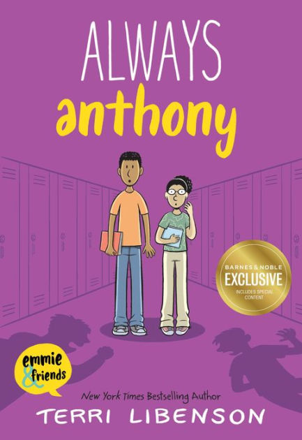  Always Anthony by Terri Libenson  book trailer
