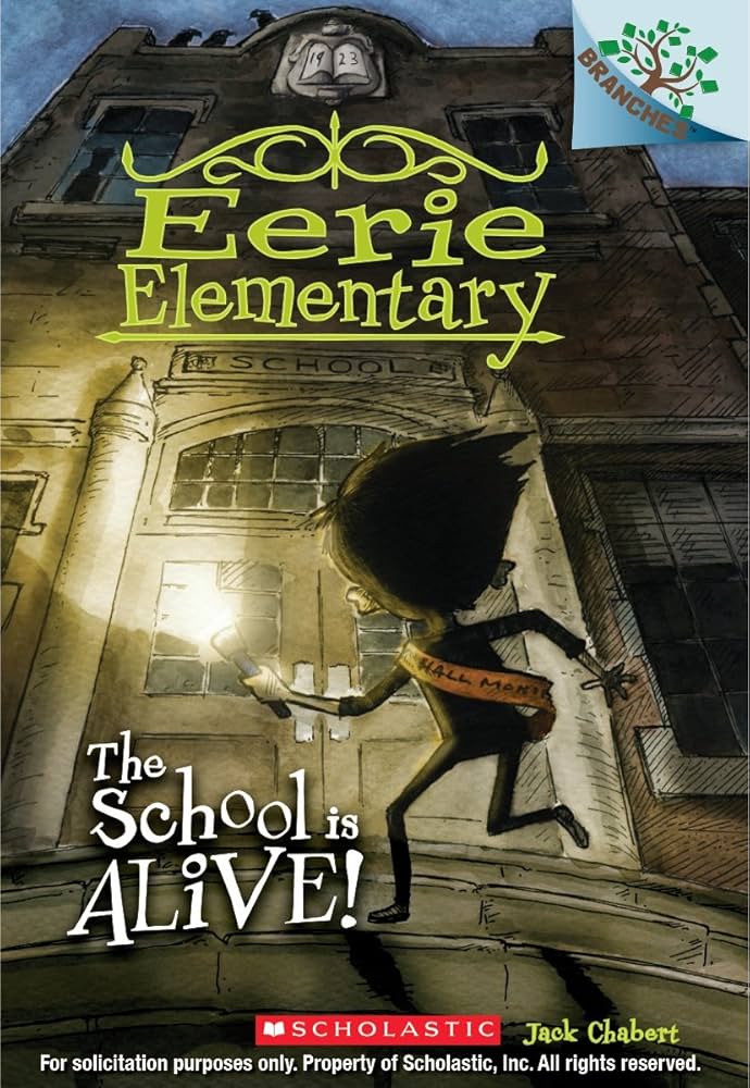  Eerie Elementary #1: The School Is Alive!  Book trailer