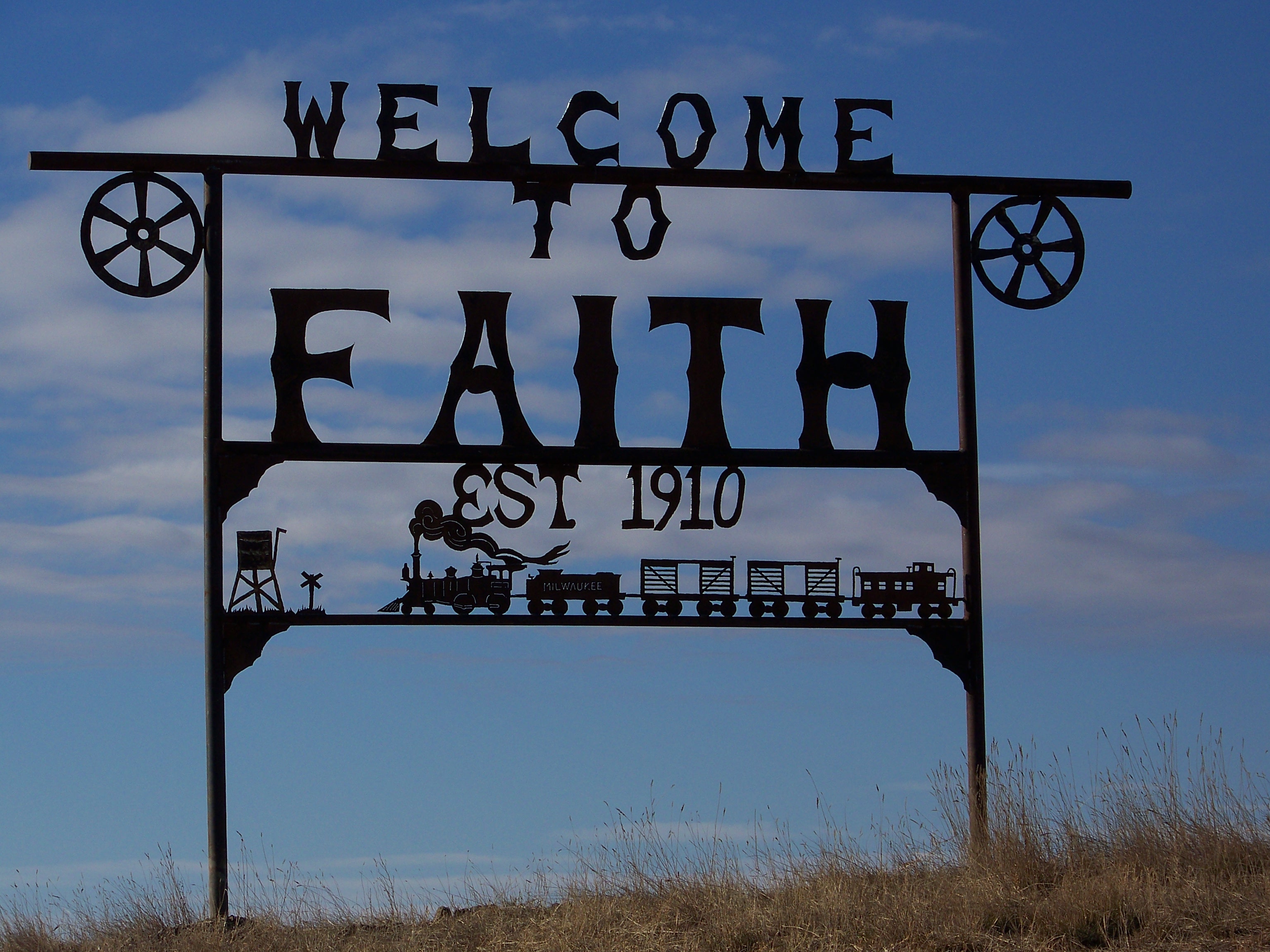 Welcome to Faith sign