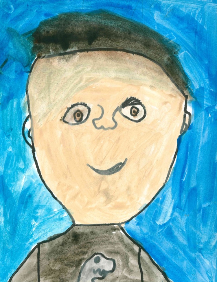 Child Portrait Drawing