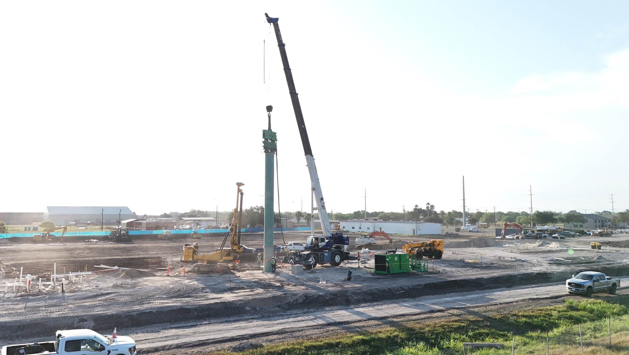 More Crane work