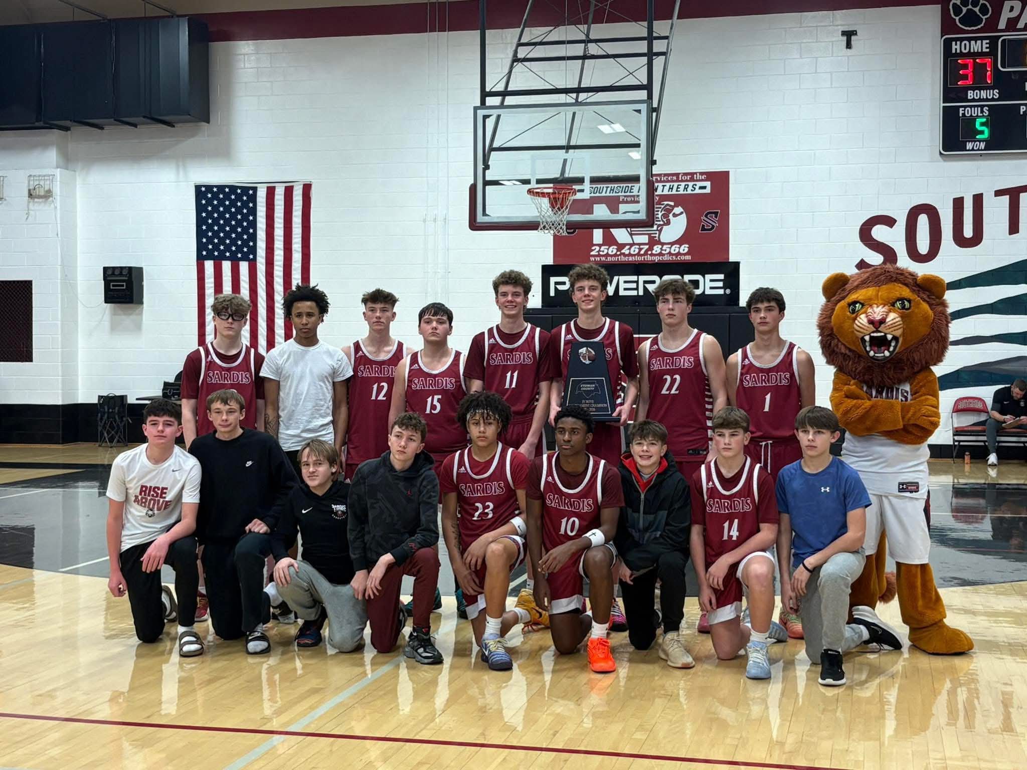 JV Boys Basketball Wins County Tournament