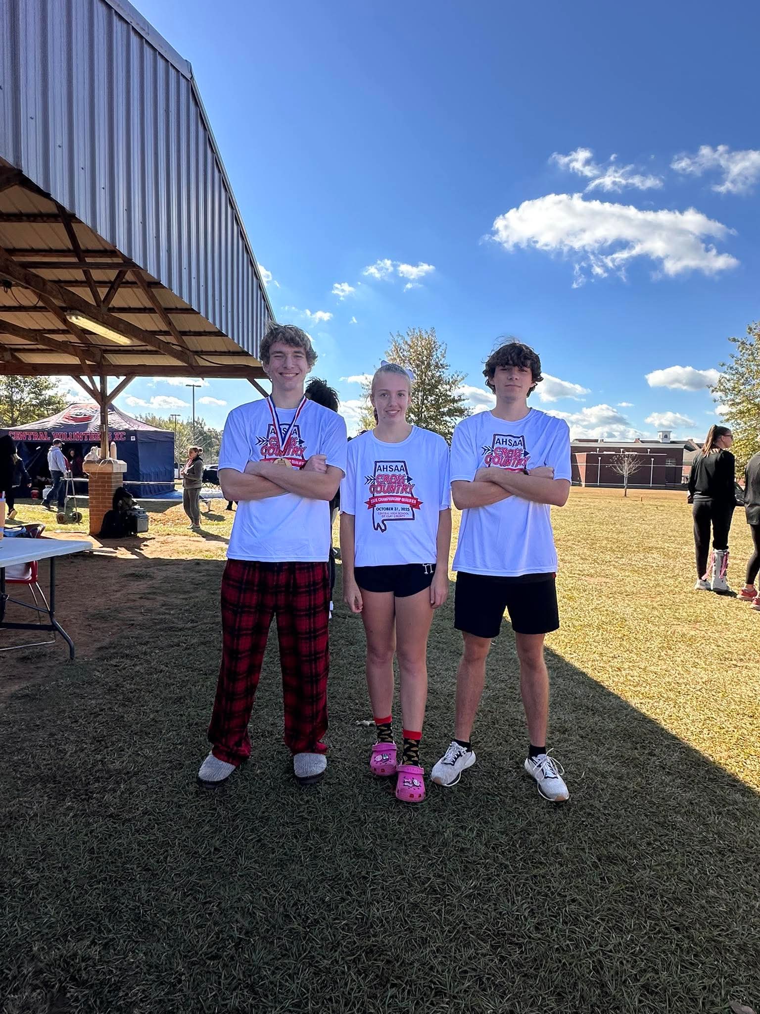 Pierce, Griffith, and Jones Qualify for State in XC