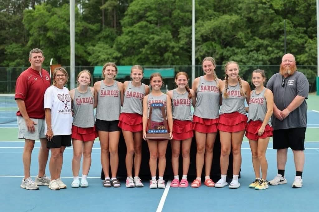 Girls Tennis Wins First Place at State