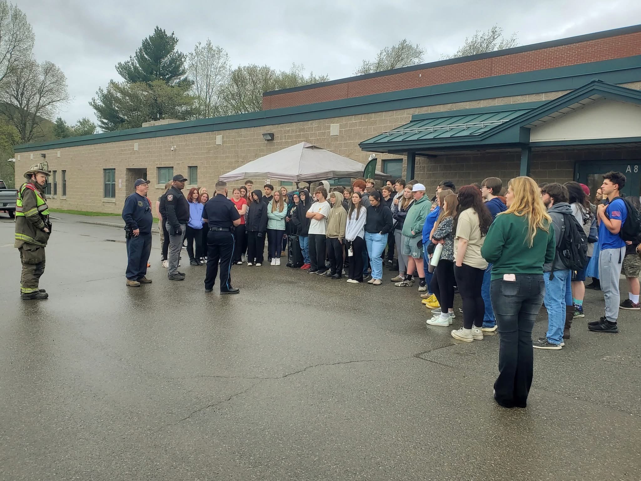 Mock DUI and education regarding impaired driving
