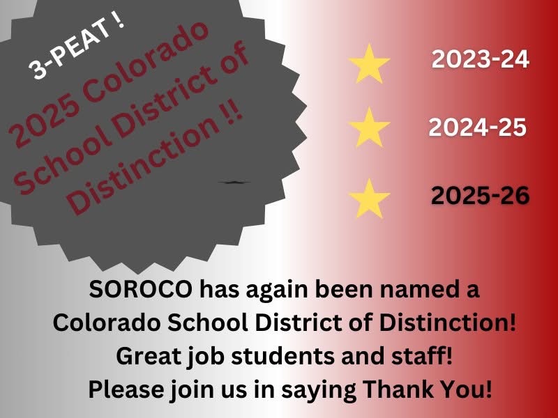 acredited with distinction