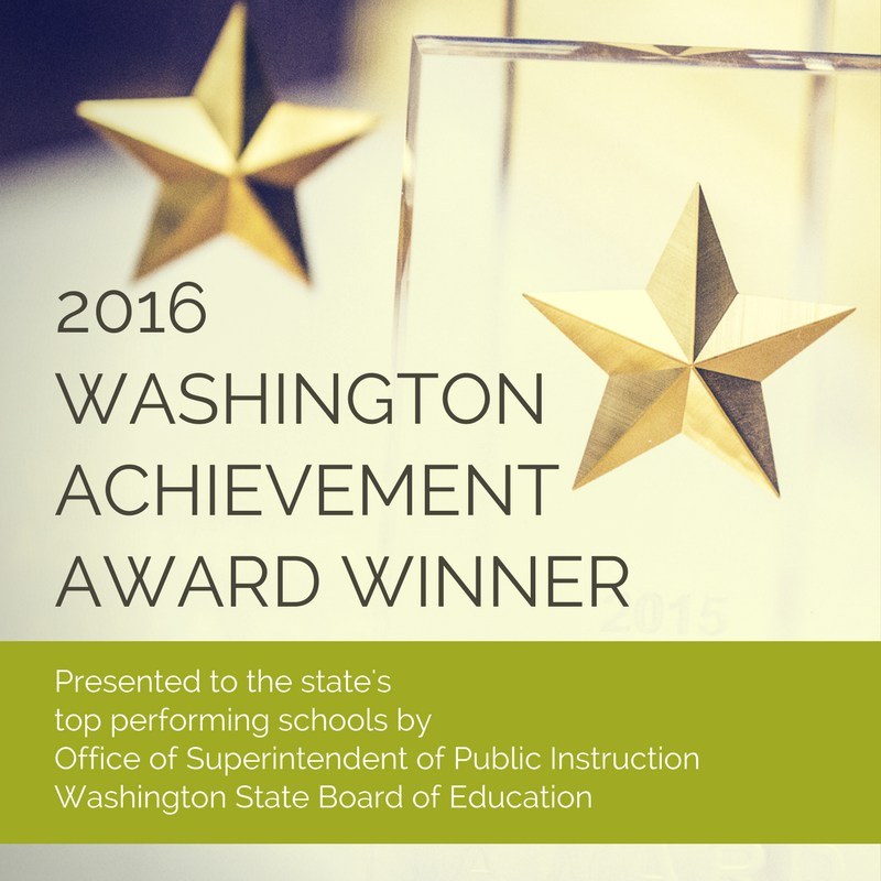 2016 Washington Achievement Award Winner