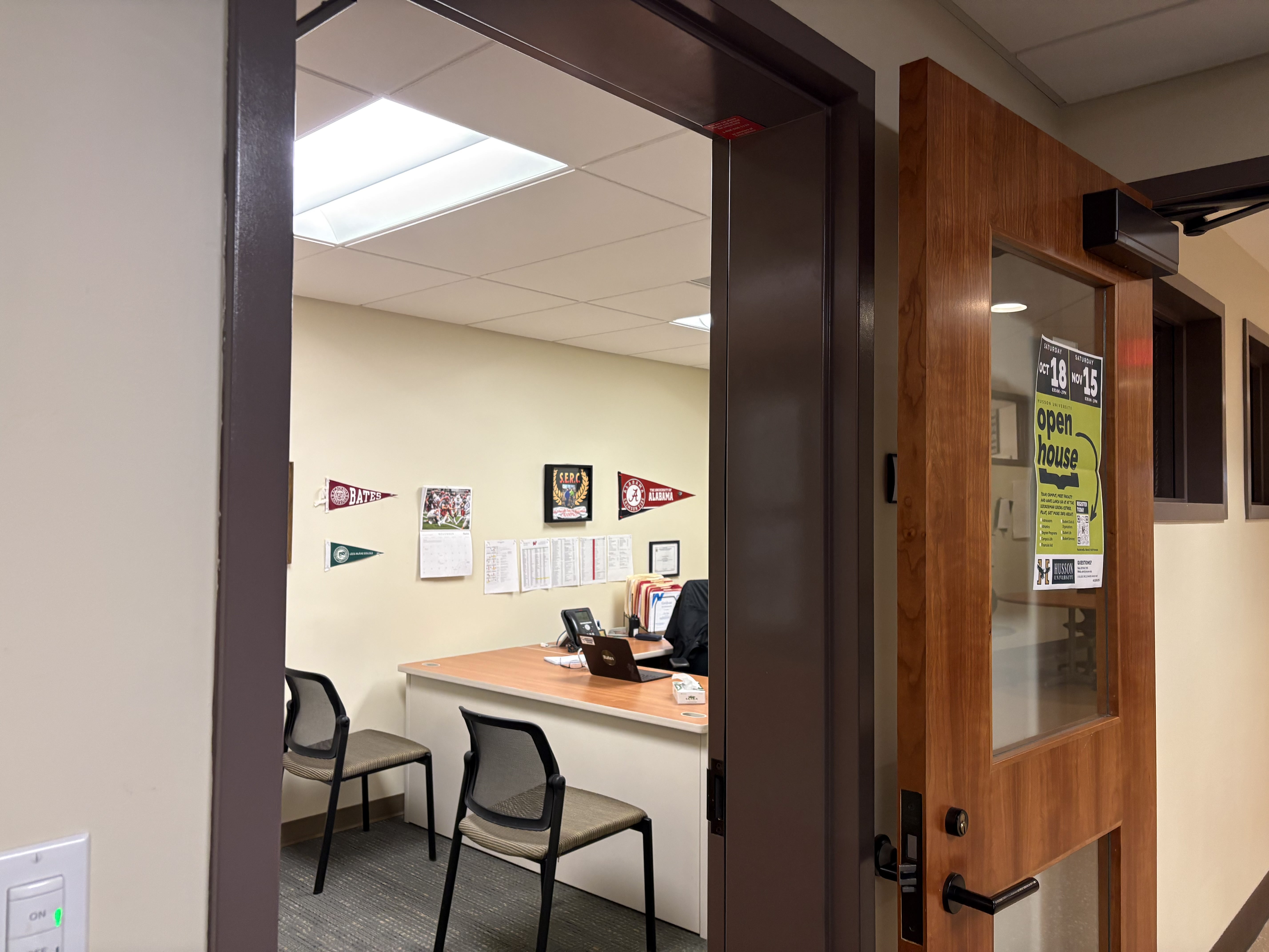 Mr. Perley's office #203