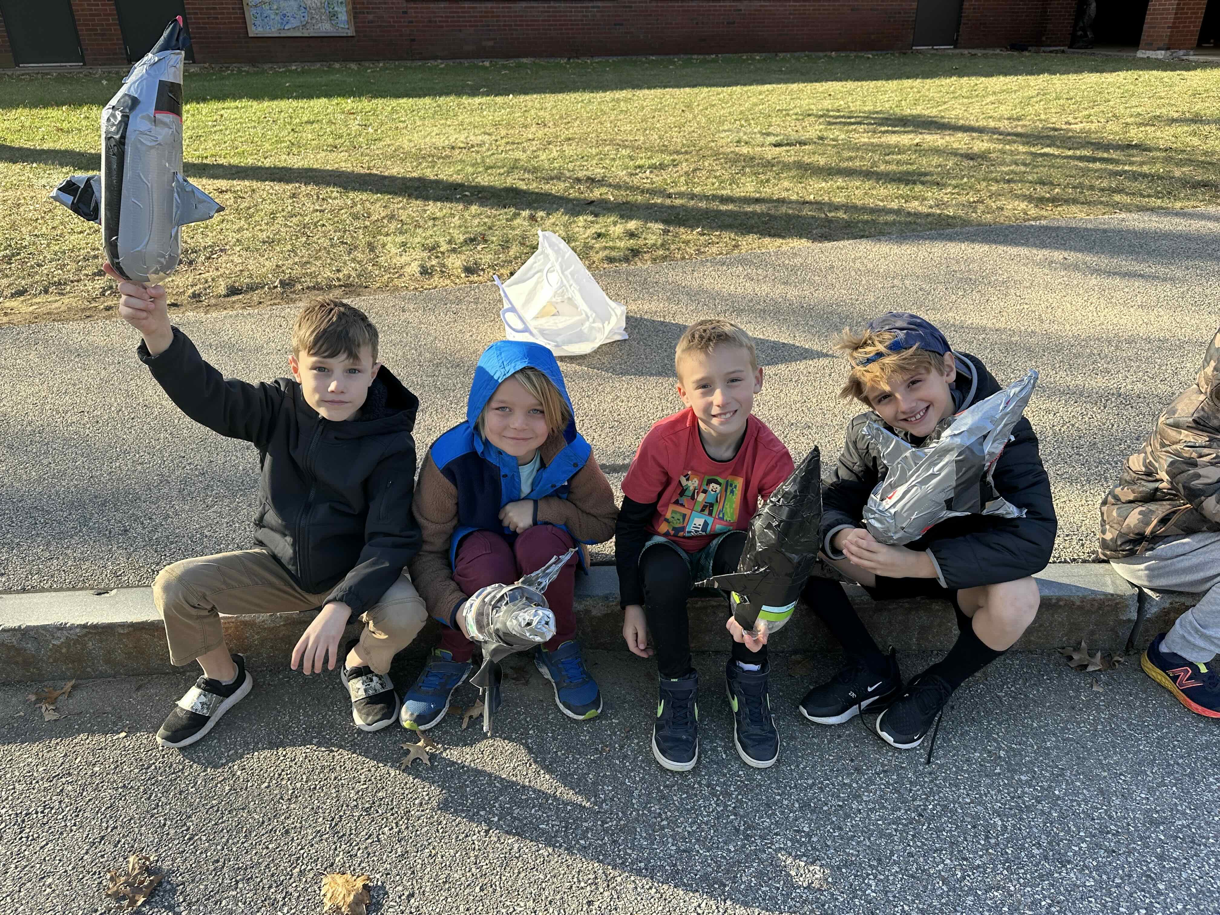 kids sitting