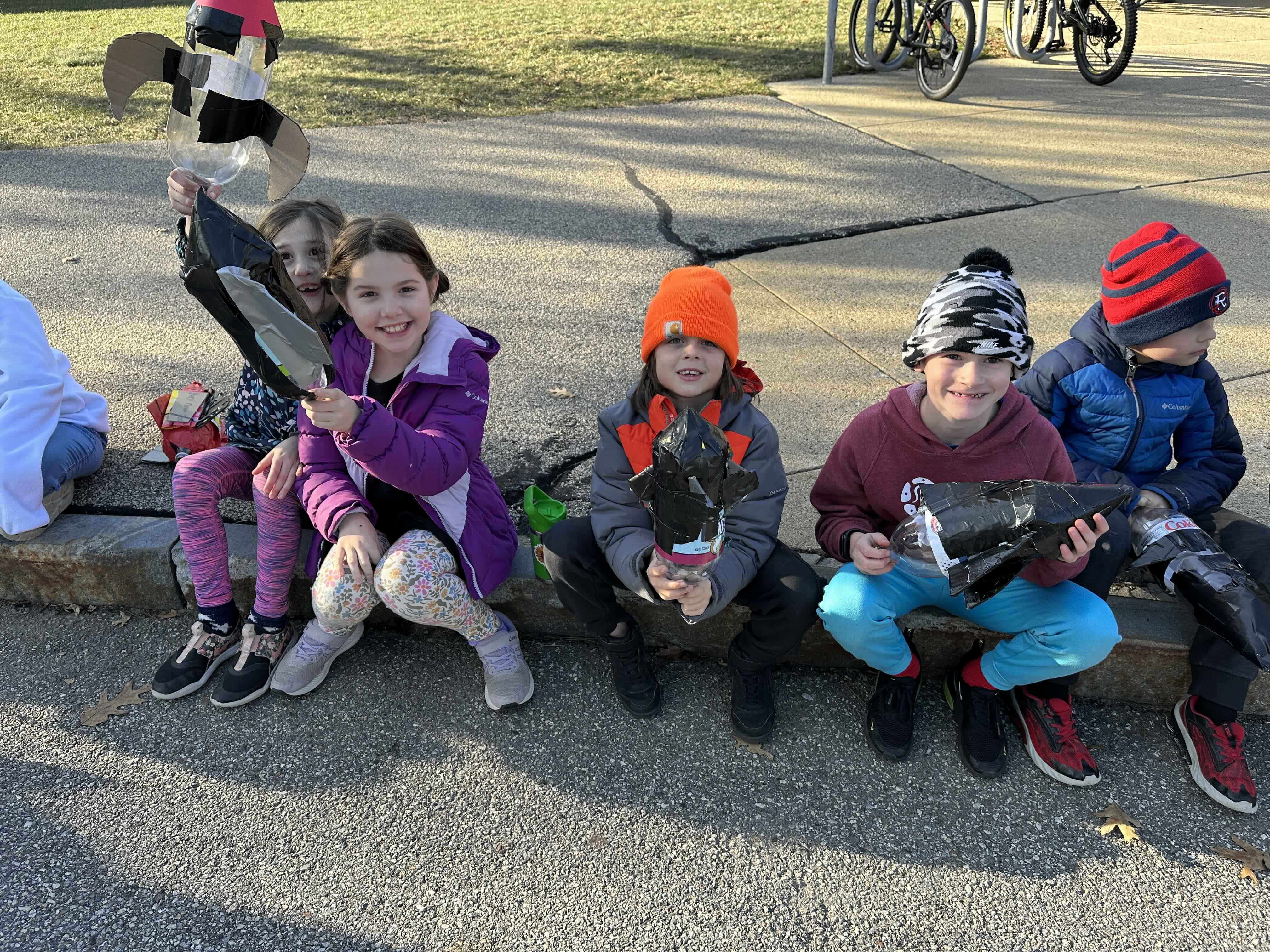 kids sitting