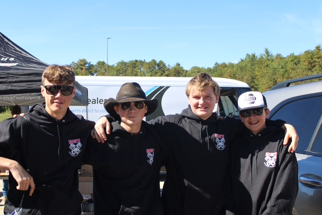 Students at the Automotive College and Career Day