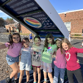 Students Learning Outside