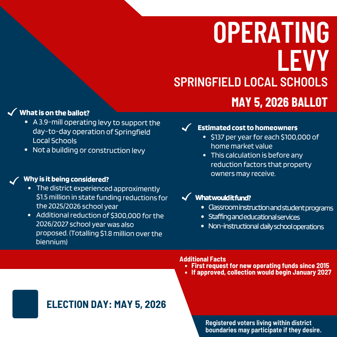 Levy Page - Springfield Local School District Central Offices