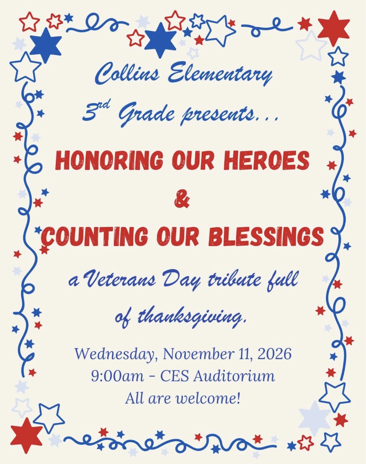 Honoring Our Heroes 