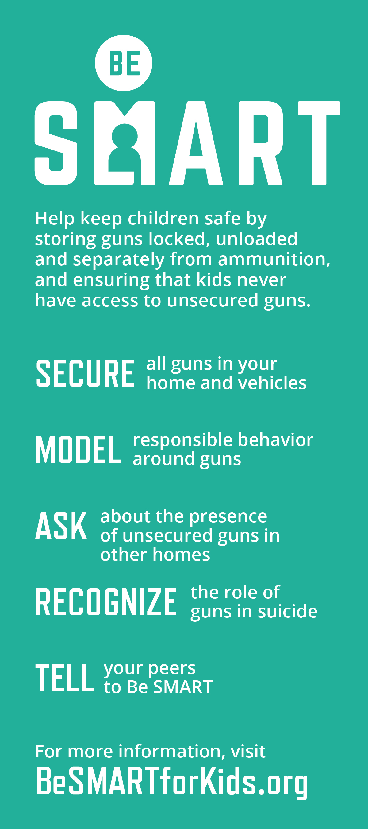 Be SMART Campaign on Gun Safety