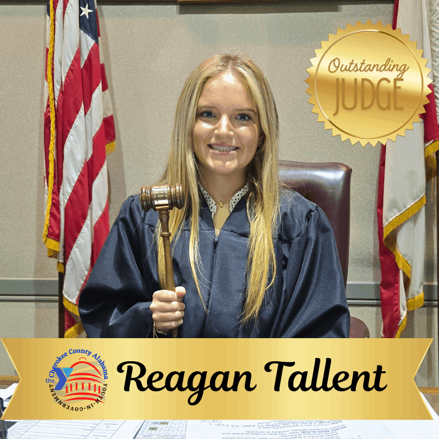 Reagan Tallent Outstanding Judge