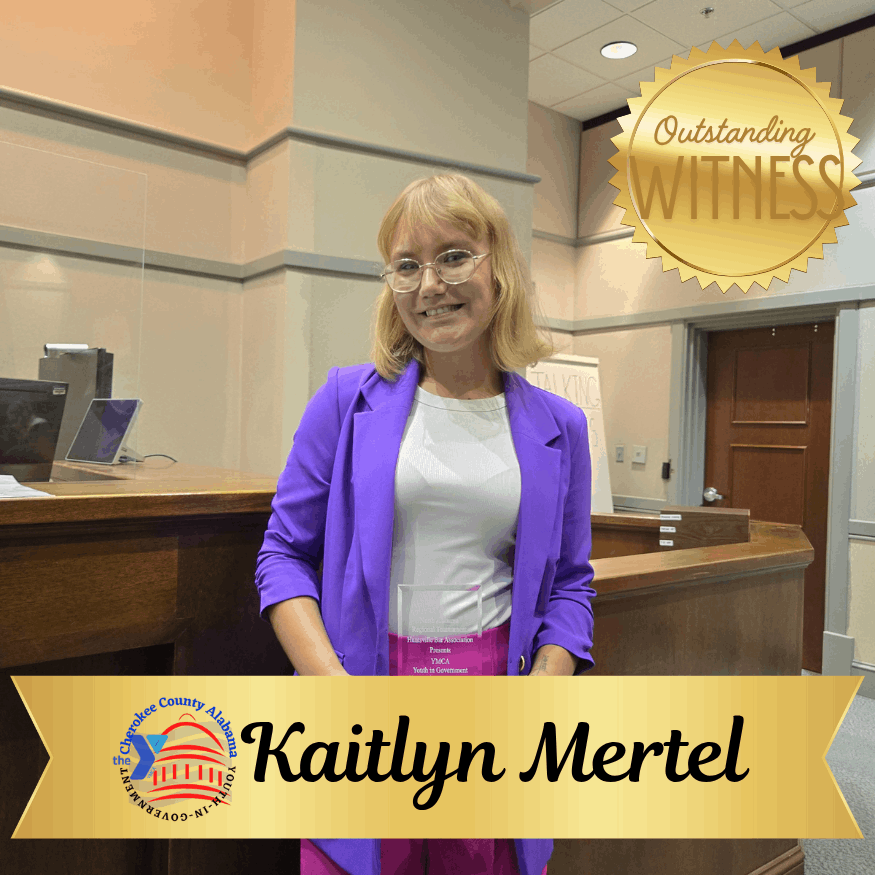 Kaitlyn Mertel Outstanding Witness