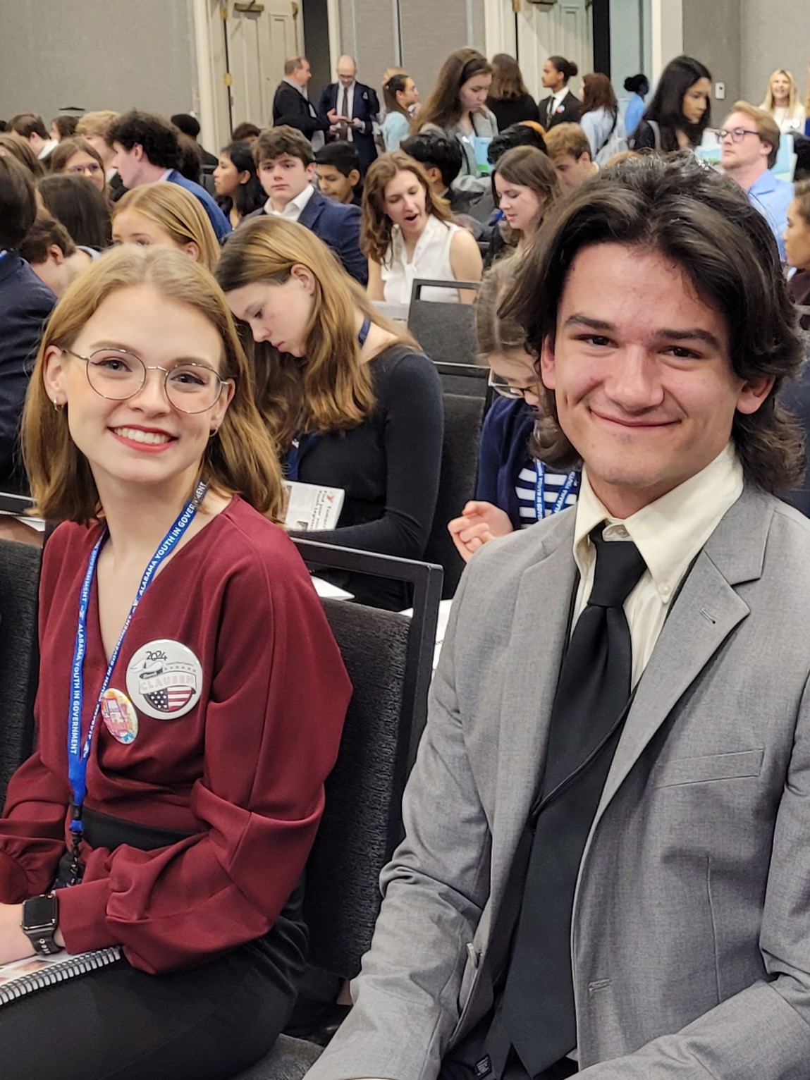 Amalia Rochell and Jack Noah Watson