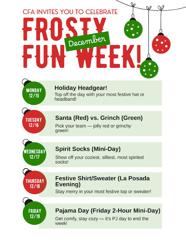 Get Ready for Spirit Week!