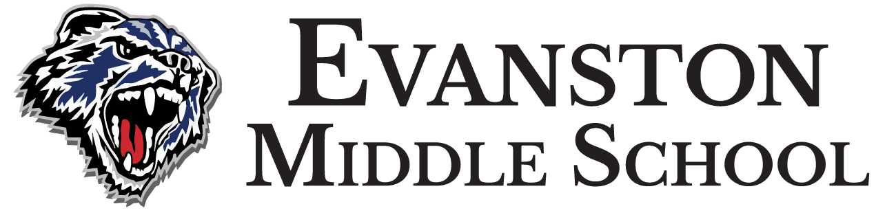 Evanston Middle School logo